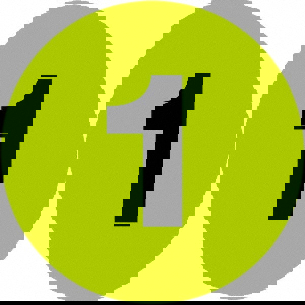 Label Maker Label: Fluorescent Green, Paper, 2