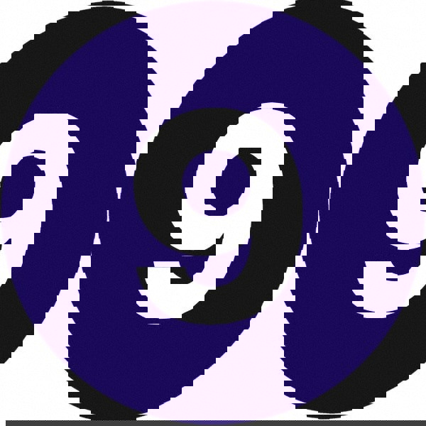 Label Maker Label: Dark Blue, Paper, 2