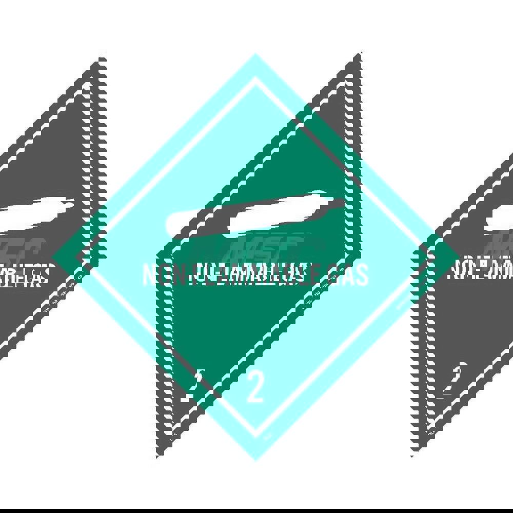 25 Qty 1 Pack Non Flammable Gas DOT Shipping Label