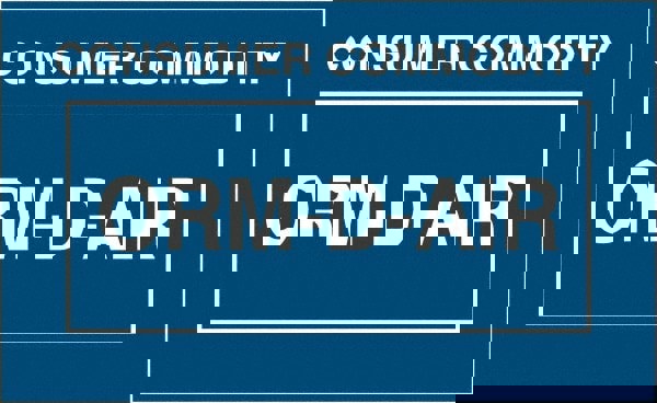 Label Maker Label: Blue & White, Paper, 2-1/4