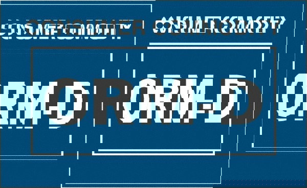 Label Maker Label: Blue & White, Paper, 2-1/4