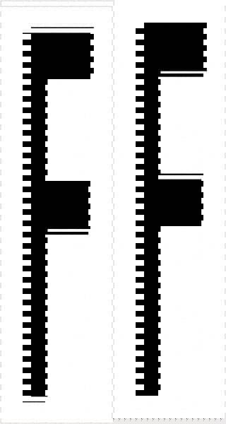 Label Maker Label: Black & White, Vinyl, 3-1/2