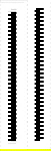 Label Maker Label: Black & White, Vinyl, 3-1/2