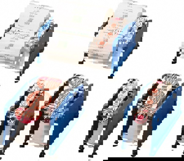 Packing Slip Pouch & Shipping Label Dispensers; Style: Label Dispenser ; Mount Type: Suction ; Tape Width: 2 in (Inch); Minimum Order Quantity: 1 ; Product Service Code: 8135 ; UNSPSC Code: 24102200