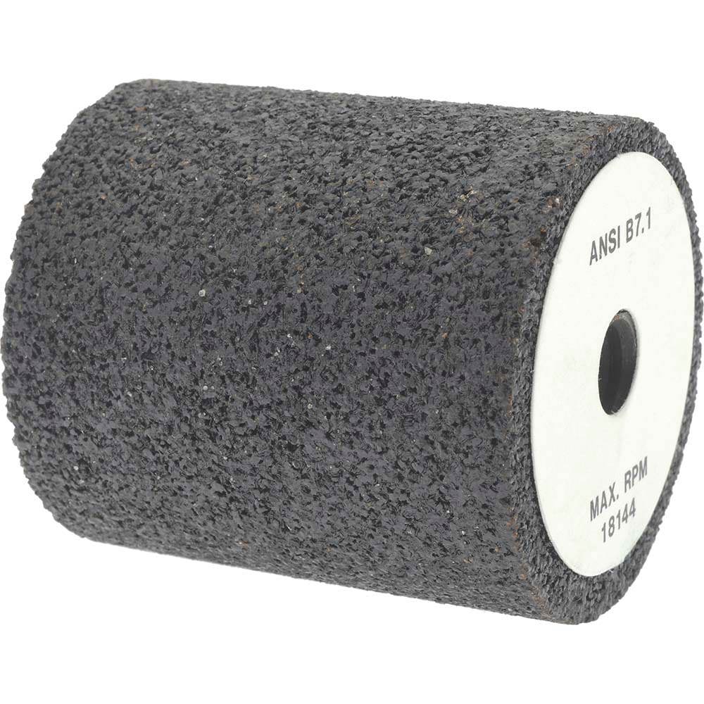 Abrasive Square Tip Plug: Type 18, Hard, 3/8-24 Arbor Hole