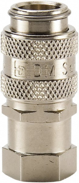 Hydraulic Hose Female Pipe Rigid Coupler Fitting: 1/8-27, 250 psi