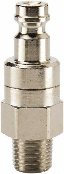 Hydraulic Hose Male Pipe Rigid Coupler Fitting: 1/4-18, 250 psi