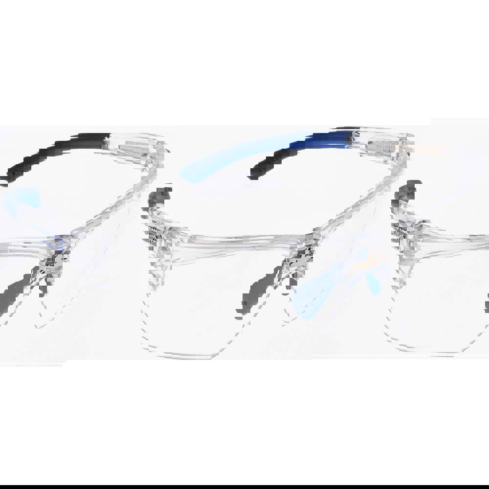 Safety Glasses: Anti-Fog, Polycarbonate, Clear Lenses, Full-Framed