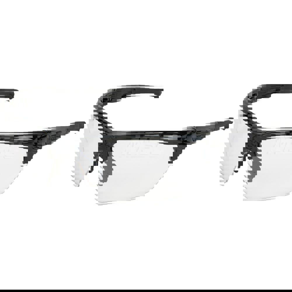 Safety Glass: Anti-Fog & Scratch-Resistant, Polycarbonate, Clear Lenses, Half-Framed