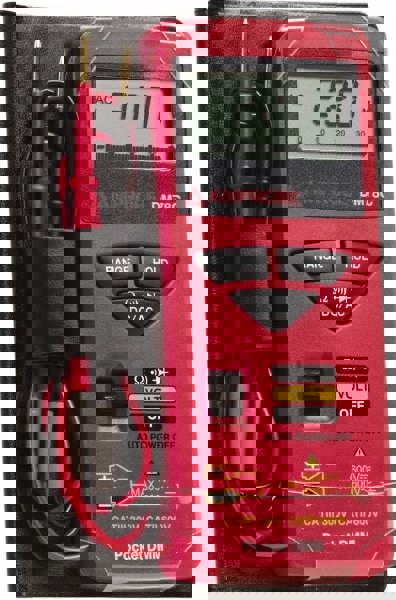 CAT 0 & CAT II, Average Responding & Digital Multimeter: 600 VAC/VDC