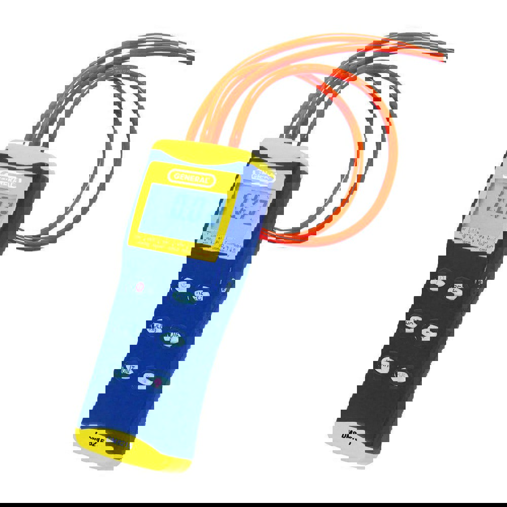 15 Max psi, 0.3% Accuracy, Handheld Digital Manometer
