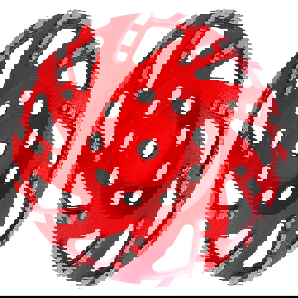 Tool & Cutter Grinding Wheels; Abrasive Material: Diamond ; Wheel Diameter (Inch): 7 ; Wheel Color: Red ; Maximum Rpm: 8450 ; Wet/Dry Operation: Dry ; Face Width (Inch): 7