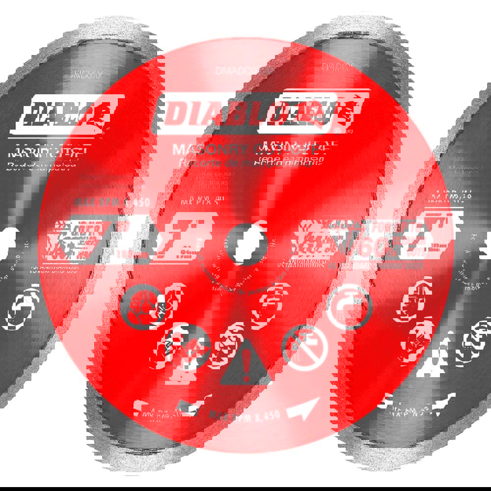 Wet & Dry Cut Saw Blade: 7