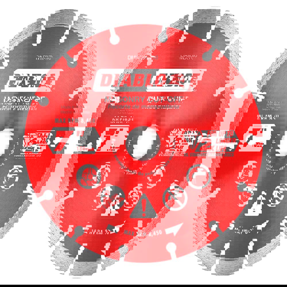 Wet & Dry Cut Saw Blade: 7