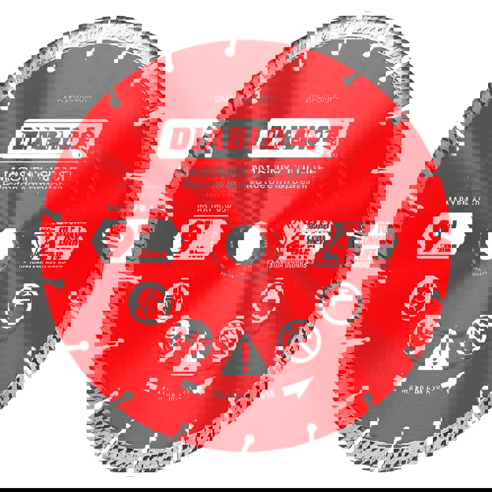 Wet & Dry Cut Saw Blade: 9