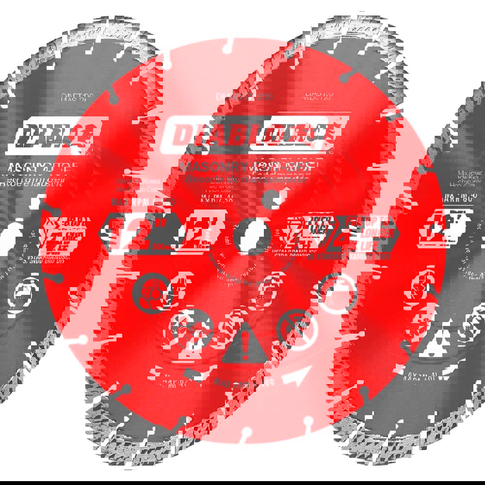 Wet & Dry Cut Saw Blade: 12