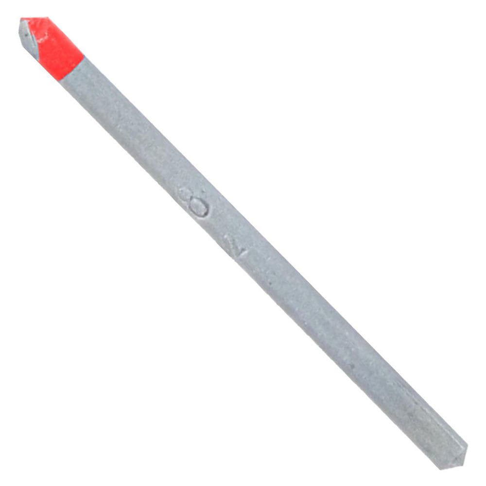 Tile & Glass Drill Bits; Drill Bit Size: 0.125in ; Shank Diameter: 0.1250 ; Tool Material: Carbide ; Drill Bit Cutting Shape: Round ; Shank Type: Cylindrical ; Cutting Direction: Multi-Directional