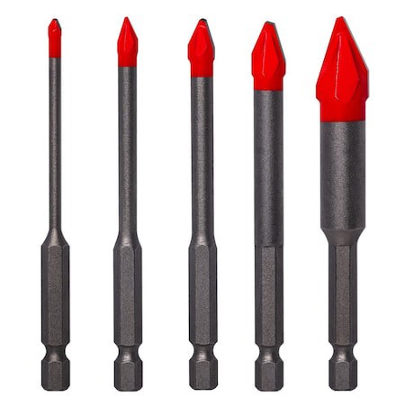 Hard Tile and Stone Carbide Tipped Drill Bit Set