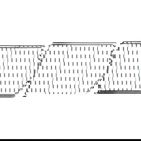Bin Divider: Use with QMB534C, Chrome