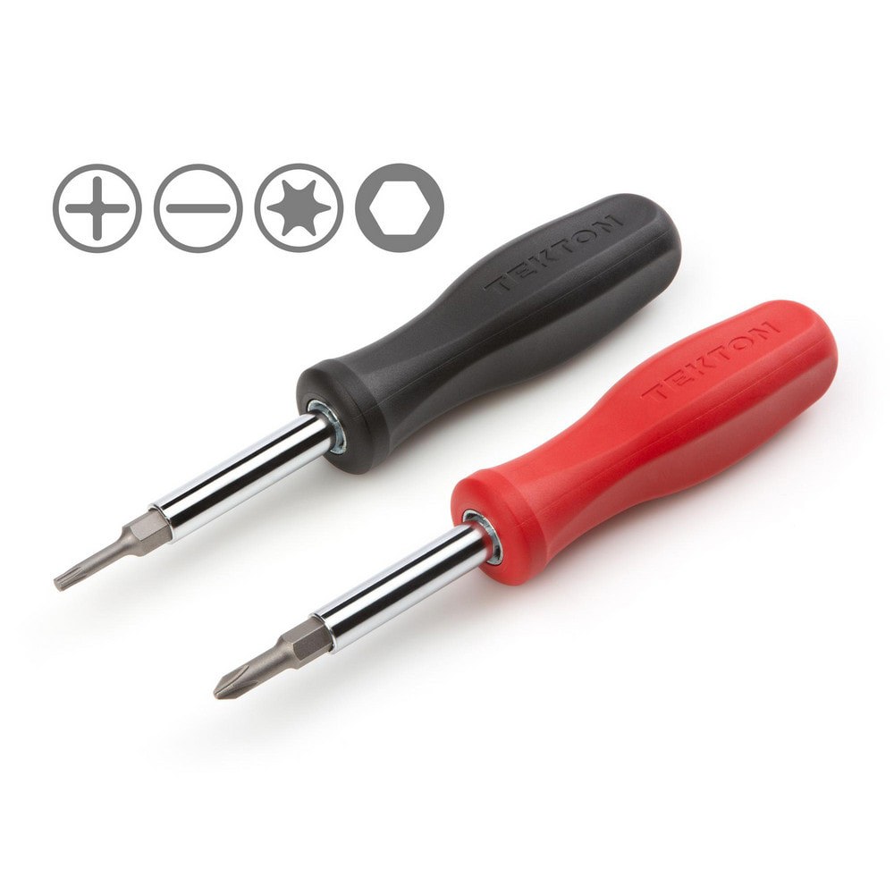 High-Torque Chrome Blade Screwdriver Set, 4-Piece (#1-#2, 3/16-1/4 in.)