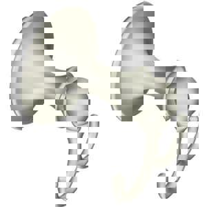 DBLE ROBE HOOK LOUNGE BN