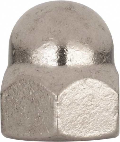 M24x3 Metric Coarse, 36mm Width Across Flats, Uncoated, Stainless Steel Acorn Nut