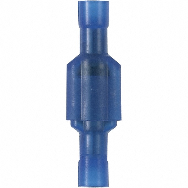 Wire Disconnect: Male, Blue, Nylon, 16-14 AWG, 0.42