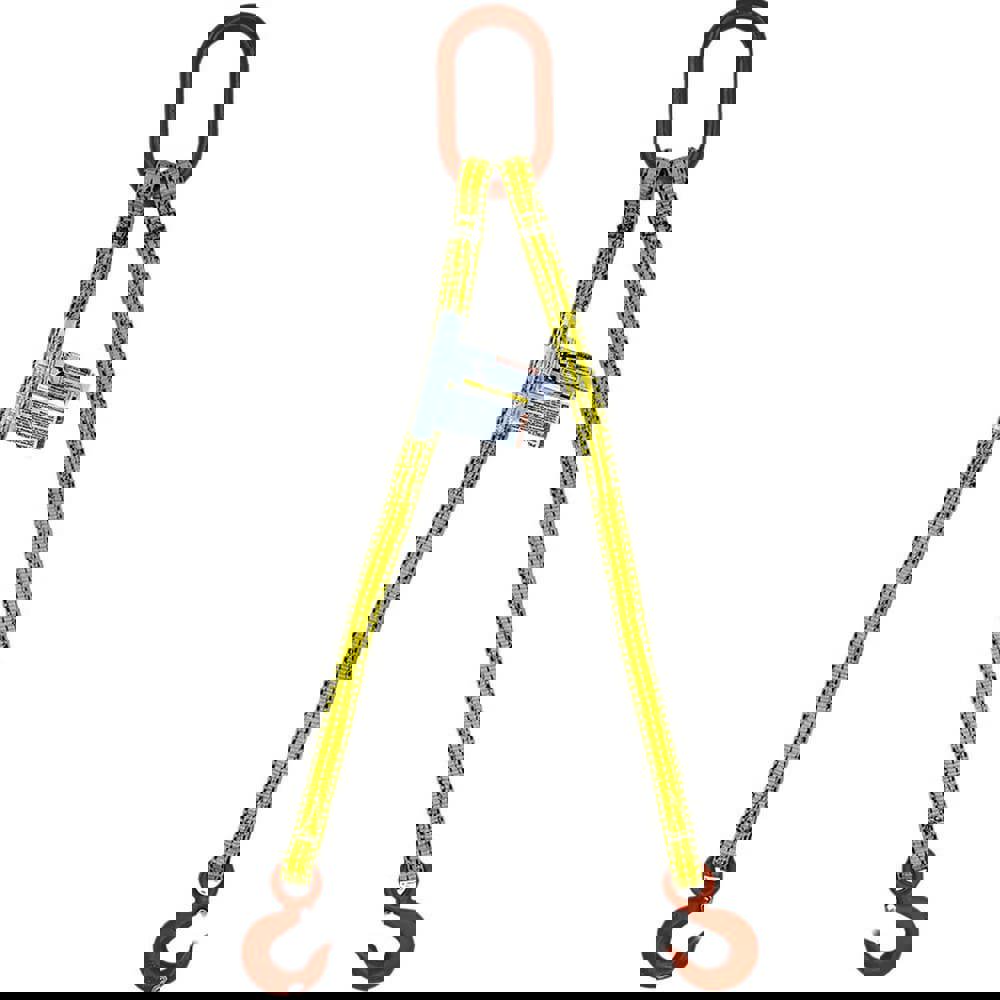 Web Slings; Sling Type: Bridle, Type 10 ; Sling Material: Polyester ; Sling Length (Feet): 3 ; Sling Width (Inch): 1 ; Number of Legs: 2 ; Leg Length (Inch): 3