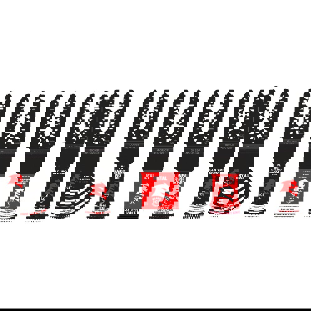 Oscillating Blade Set: Use with Multi-Tool