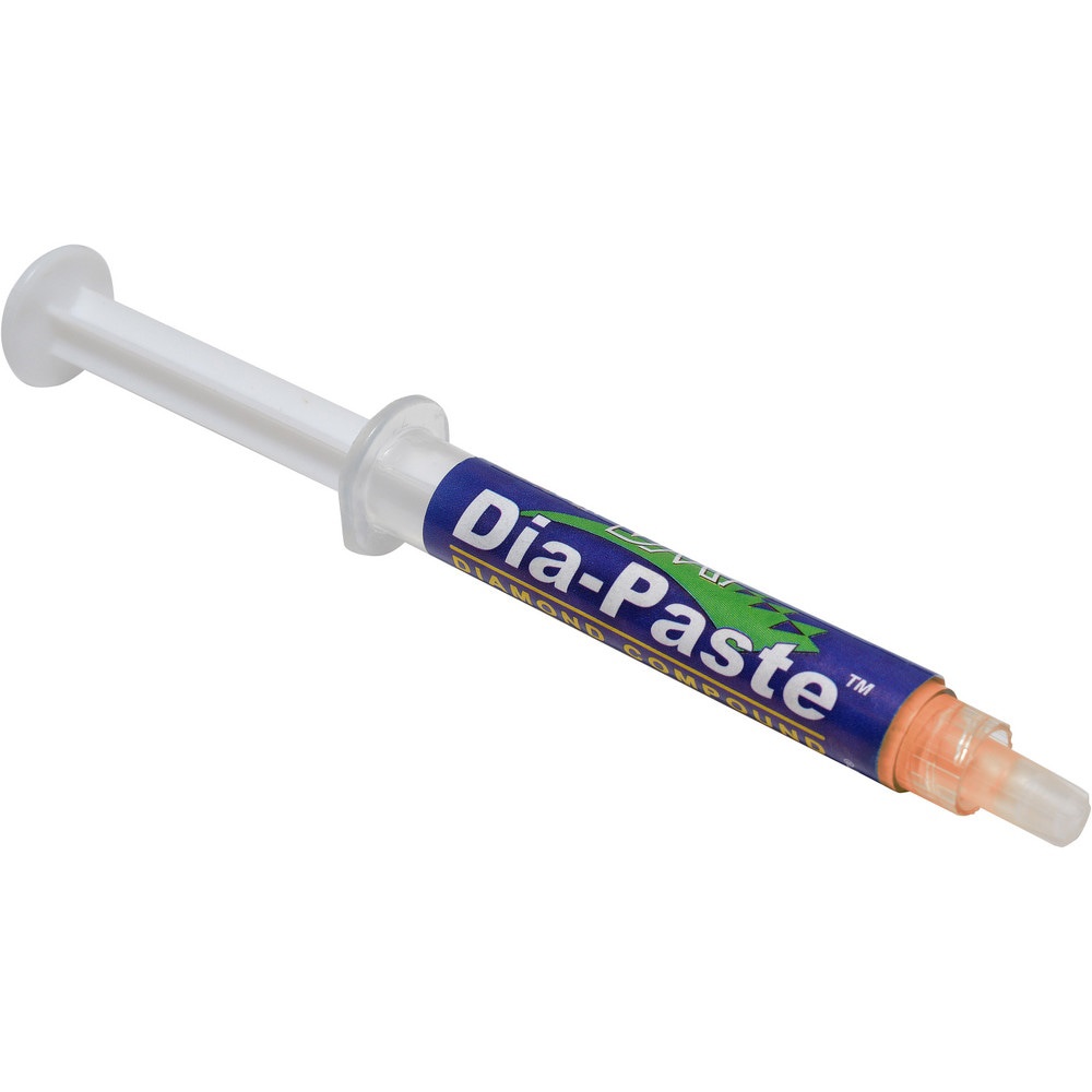 Buffing & Polishing Compounds; Compound Type: Diamond Grit ; Container Type: Syringe ; Material Application: Metal Tools; Cutting Implements ; Compound Grade: Very Fine ; End Use Operation: Super Polish; Supreme Finish ; Grade: Very Fine