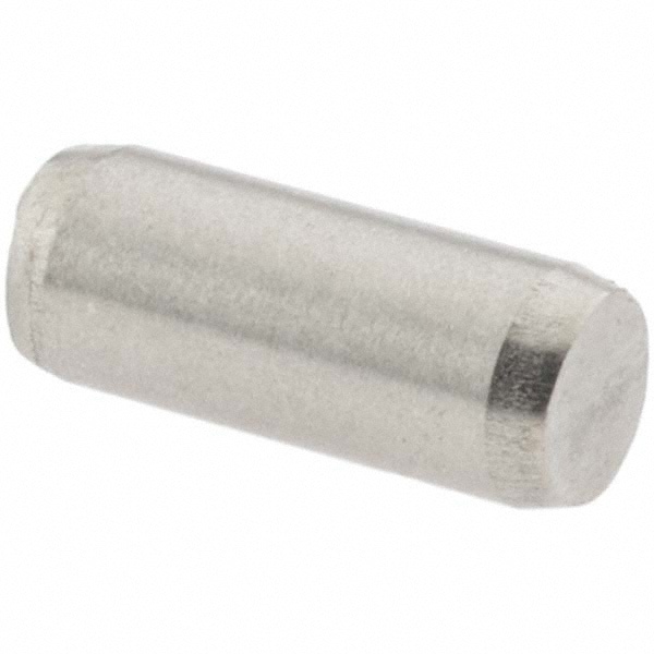 Precision Dowel Pin: 4 x 10 mm, Stainless Steel, Grade 416