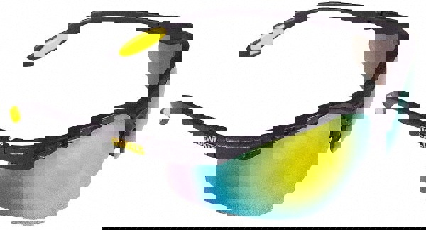 Safety Glass: Anti-Fog & Scratch-Resistant, Polycarbonate, Fire Mirror Lenses, Full-Framed, UV Protection