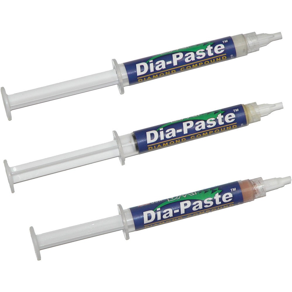 Buffing & Polishing Compounds; Compound Type: Diamond Grit ; Container Type: Syringe ; Material Application: Metal Tools; Cutting Implements ; Compound Grade: Super Fine; Ultra Fine; Very Fine ; End Use Operation: Super Polish; Supreme Finish