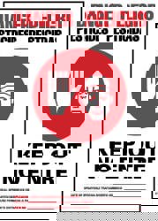 Security & Admittance Sign: Rectangle, 