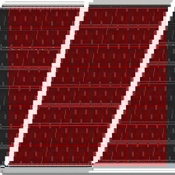 64-Compartment Drawer Divider Layout for 2.17