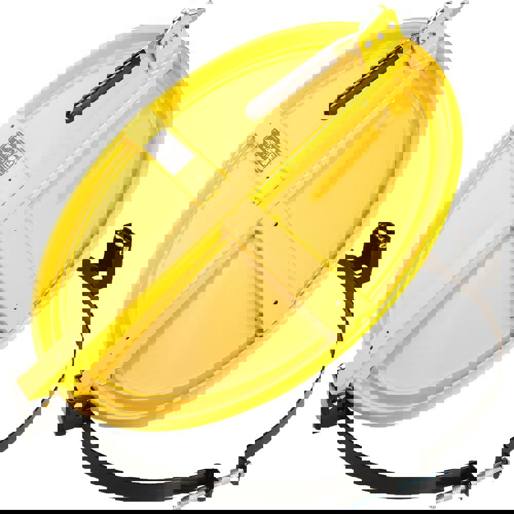 Drum Covers, Liners & Sheets; Compatible Drum Capacity (Gal): 55.00 ; Type: Lid with Gasket ; Material: Powder Coated Steel ; Color: Yellow ; Closure Type: One-Hand Latch ; Anti-static: No