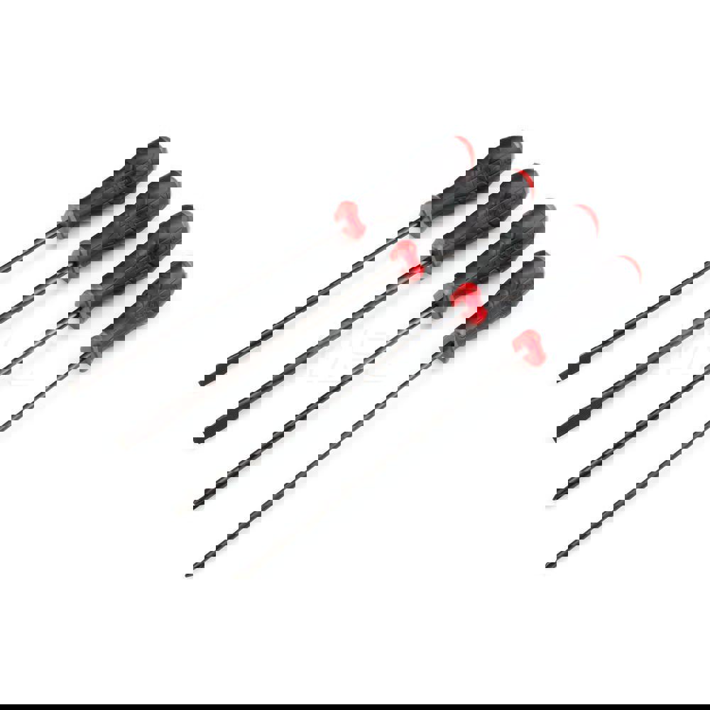 Phillips & Slotted Screwdriver Set: 4 Pc, Black Oxide