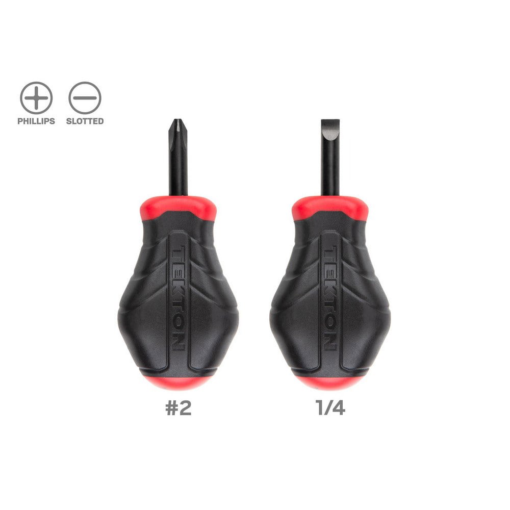 High-Torque Chrome Blade Screwdriver Set, 4-Piece (#1-#2, 3/16-1/4 in.)