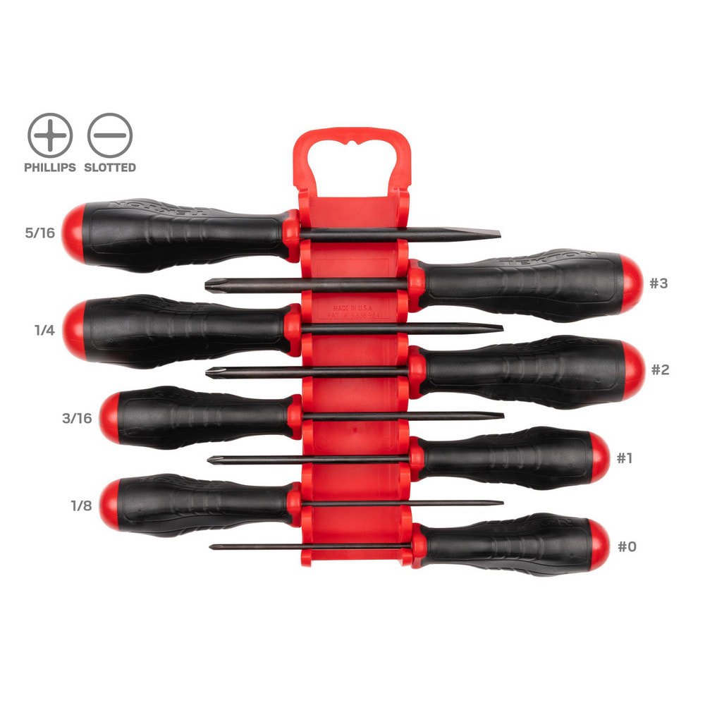 High-Torque Chrome Blade Screwdriver Set, 4-Piece (#1-#2, 3/16-1/4 in.)