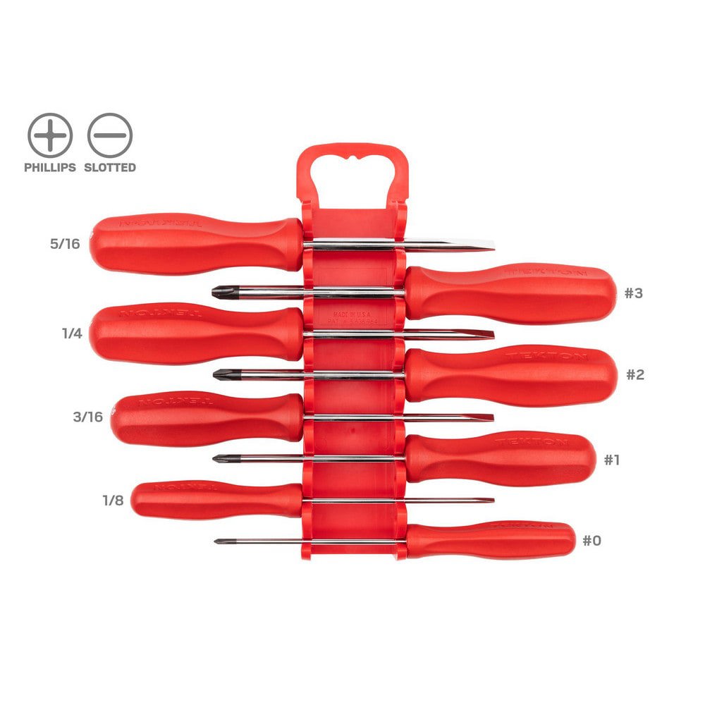 High-Torque Chrome Blade Screwdriver Set, 4-Piece (#1-#2, 3/16-1/4 in.)