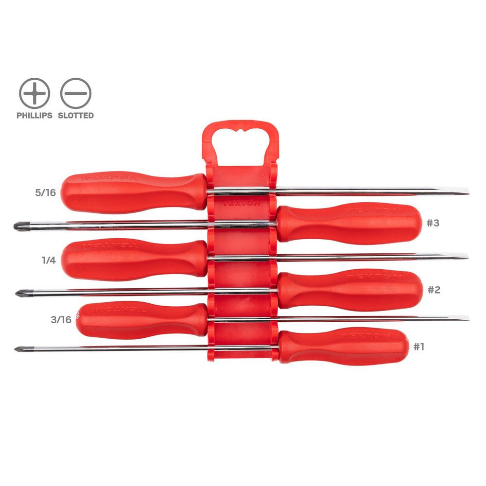 High-Torque Chrome Blade Screwdriver Set, 4-Piece (#1-#2, 3/16-1/4 in.)