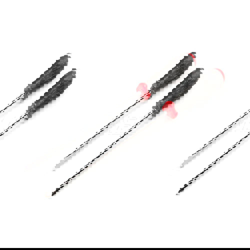 Phillips & Slotted Screwdriver Set: 2 Pc, Chrome