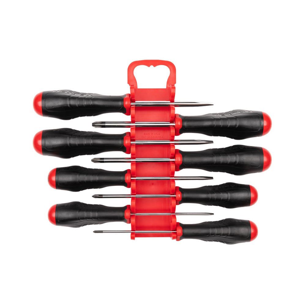 High-Torque Chrome Blade Screwdriver Set, 4-Piece (#1-#2, 3/16-1/4 in.)