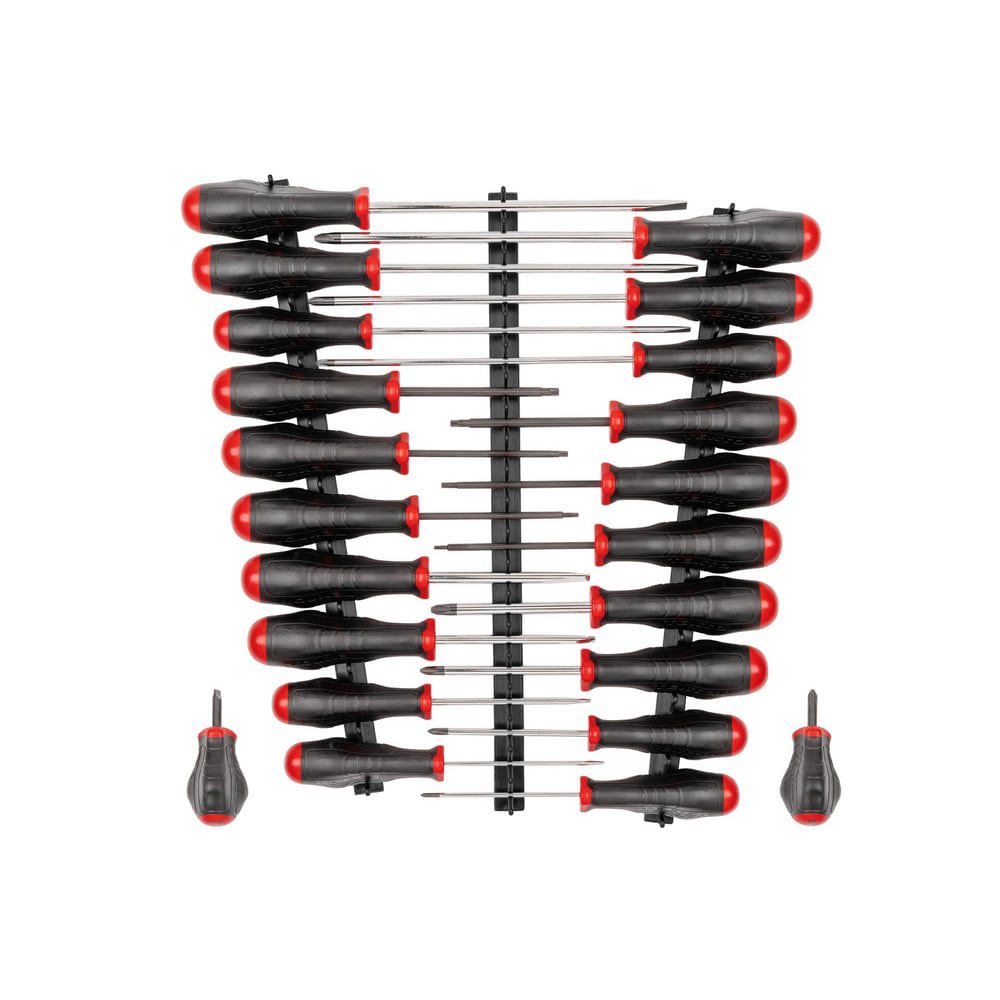 High-Torque Chrome Blade Screwdriver Set, 4-Piece (#1-#2, 3/16-1/4 in.)