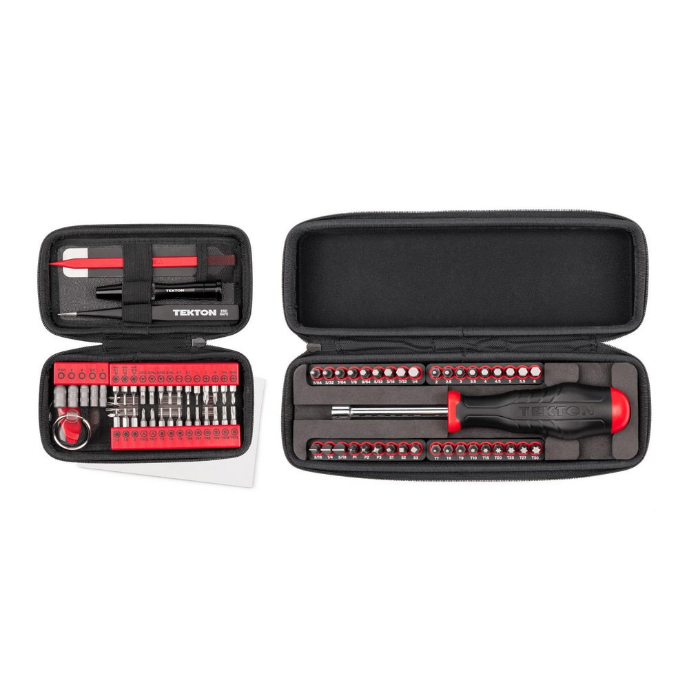 Bit Screwdrivers; Type: Handle ; Tip Type: Phillips Bits; Slotted Bits; Square Bits; Torx Bits ; Torx Size: T3; T4; T5; T7; T8 - T30 ; Overall Length (Decimal Inch): 7.9000 ; Handle Length (Decimal Inch - 4 Decimals): 4.7000 ; Style: Bit Holder
