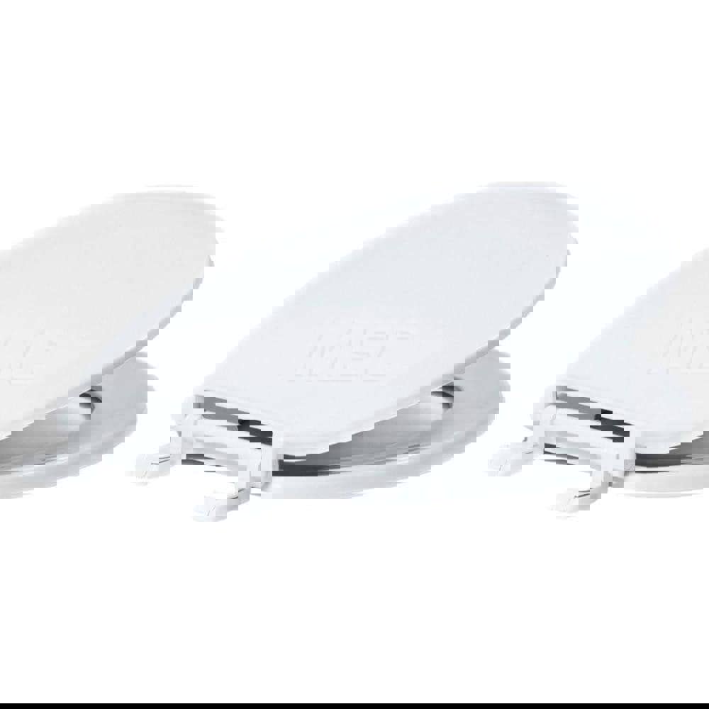 Toilet Seats; Type: Closed Front w/ Cover ; Style: Round ; Material: Plastic ; Color: Crane White ; Outside Width: 14-3/16 (Inch); Inside Width: 0 (Inch)