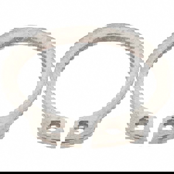 External Retaining Ring: 14.3 mm Groove Dia, 15 mm Shaft Dia, 420 Stainless Steel, Phosphate Finish