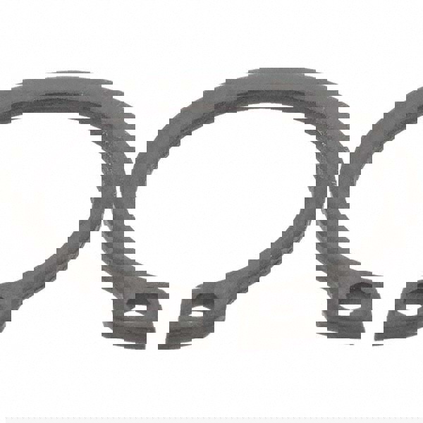 External Snap Retaining Ring: 18.5 mm Groove Dia, 20 mm Shaft Dia, Spring Steel