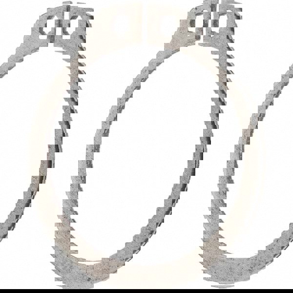 External Retaining Ring: 22.9 mm Groove Dia, 24 mm Shaft Dia, 420 Stainless Steel, Phosphate Finish