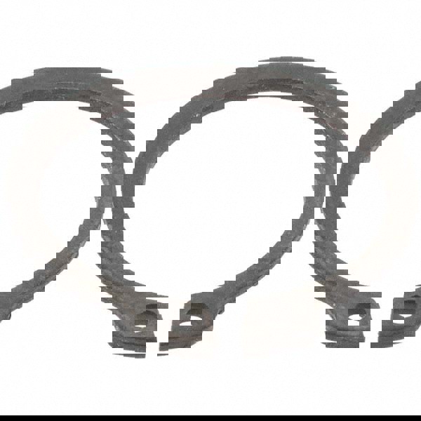 External Snap Retaining Ring: 26.6 mm Groove Dia, 28 mm Shaft Dia, Spring Steel